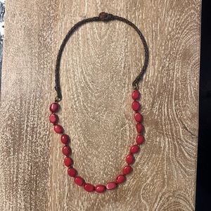 Vintage lucky brand necklace but can be worn as a cuff bracelet preowned